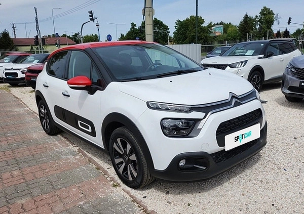 Citroen C3 cena 56900 przebieg: 13577, rok produkcji 2022 z Puszczykowo małe 154